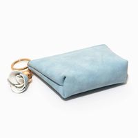 Faux Suede Pouch