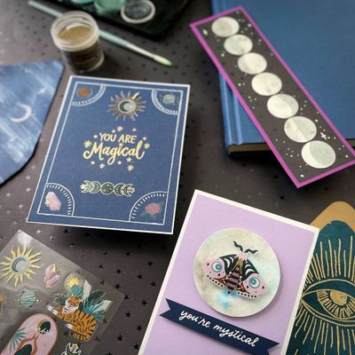 Live Workshop Essentials: Celestial Stationery