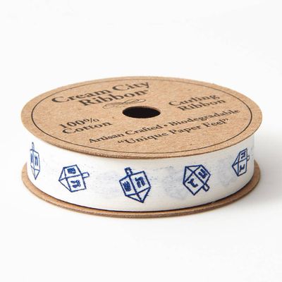 Dreidel Cotton Ribbon