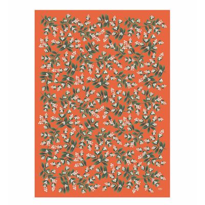 Rifle Paper Co. Mistletoe Flat Wrap