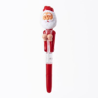 Punching Cheeky Santa Pen