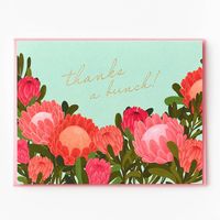 Protea Bloom Thank You Card Set