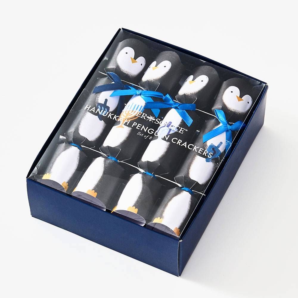 Hanukkah Penguin Party Crackers