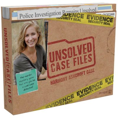 Unsolved Case Files Murder Mystery Board Game