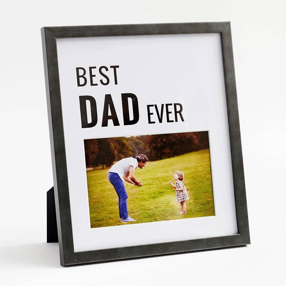 Best Dad Ever Matte Frame