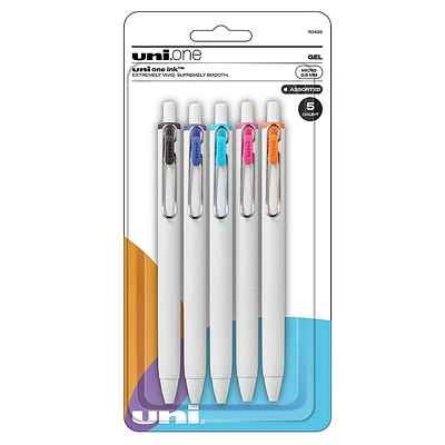 Uni-Ball One Retractable Gel Pens