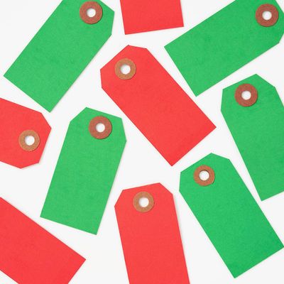 Red & Green Hang Tags