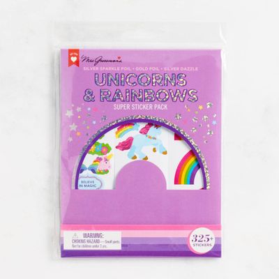 Unicorns and Rainbows Super Sticker Pack