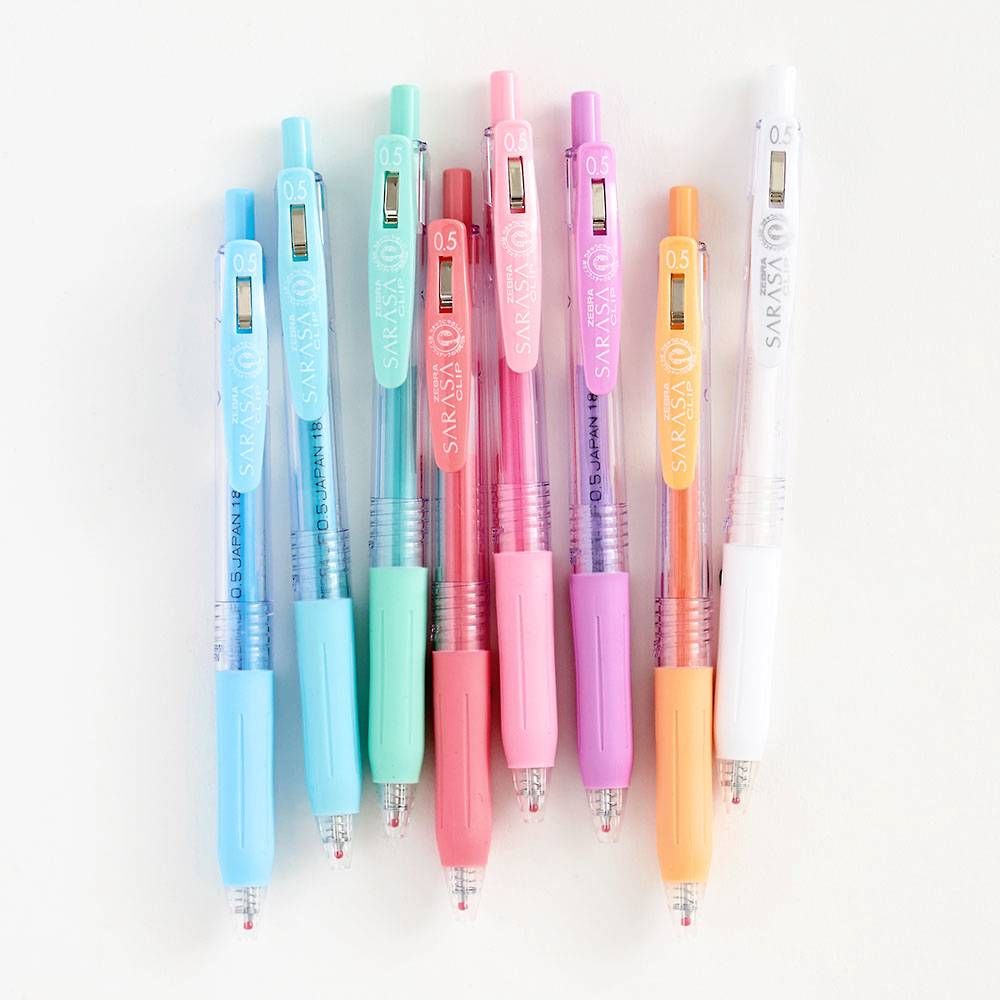 Sarasa Clip Pastel Set