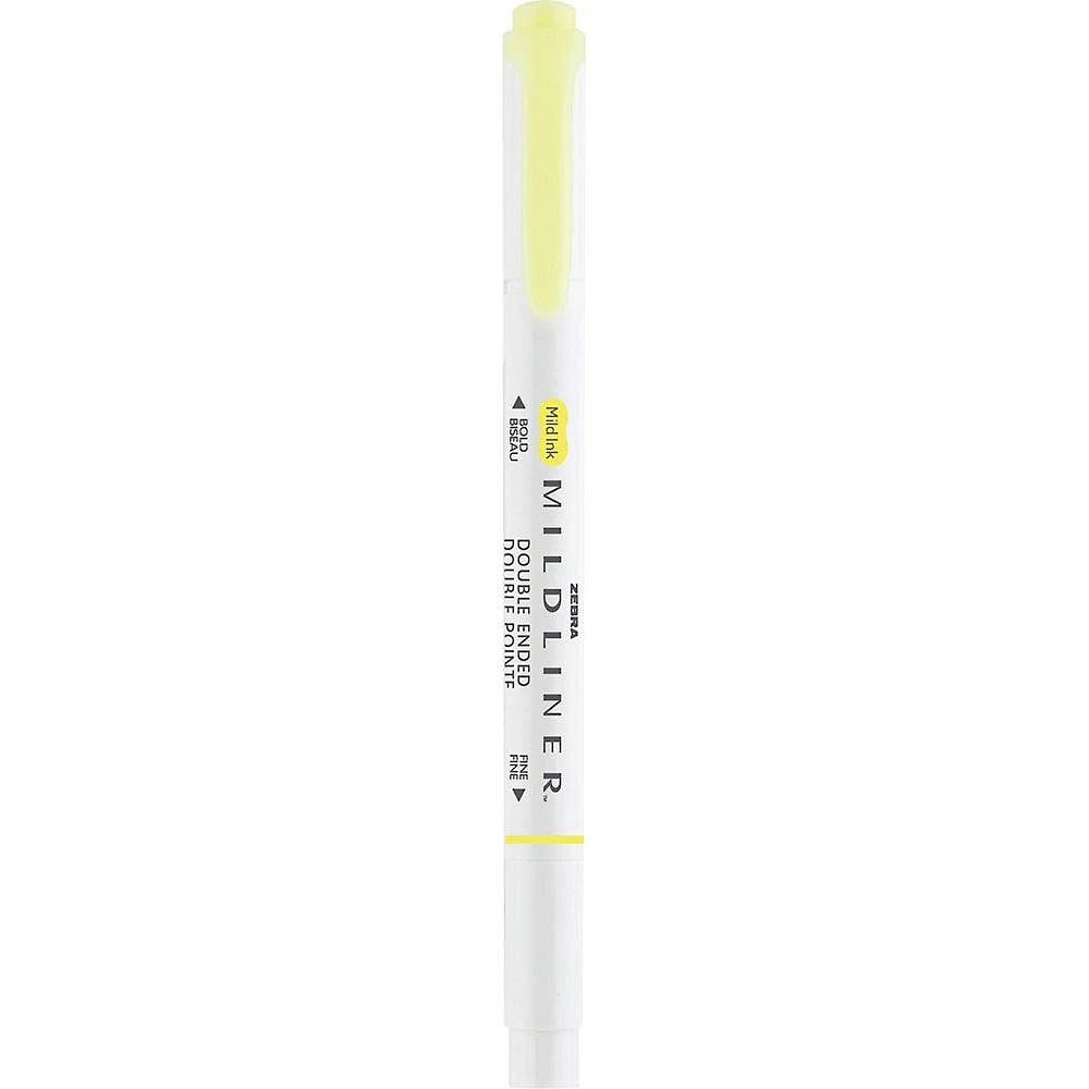 Zebra Mildliner Yellow Pen