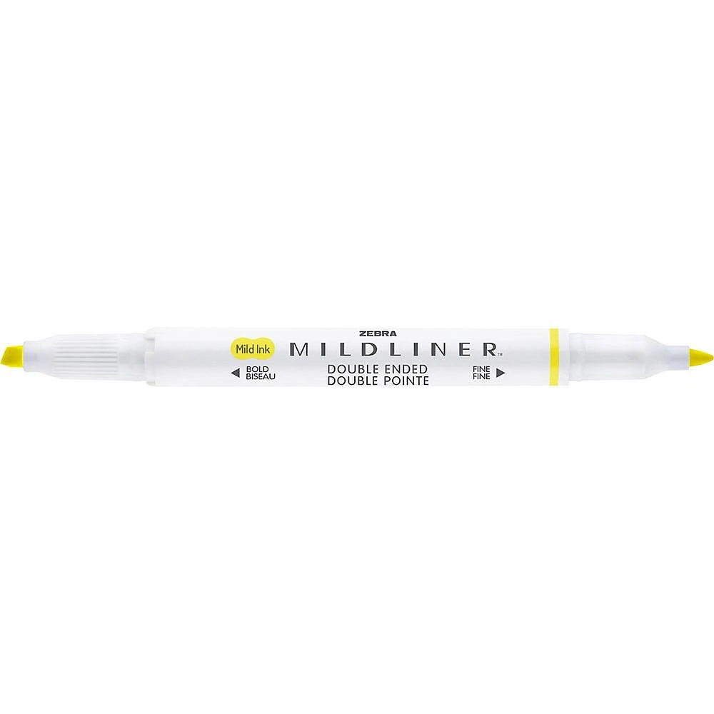 Zebra Mildliner Yellow Pen