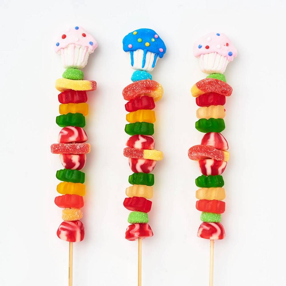 Cupcake Gummy Kabob