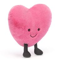 Large Amuseable Pink Heart Plush