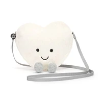 Amuseables Cream Heart Bag