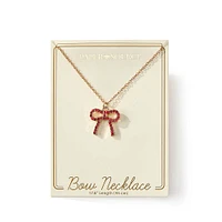 Bow Necklace