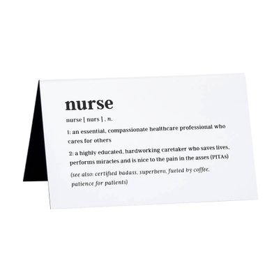 Nurse Large Desk Sign