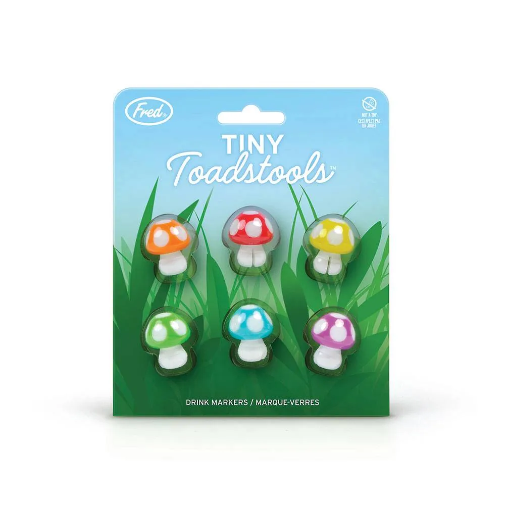 Tiny Toadstools Drink Charms