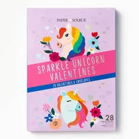 Unicorn Classroom Valentine Card Set