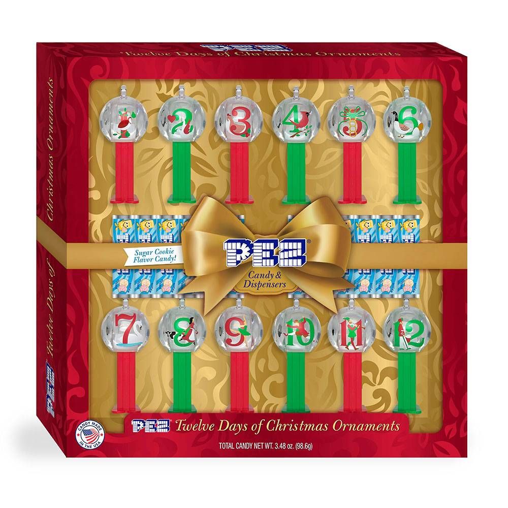 PEZ Twelve Days Of Christmas Advent Calendar