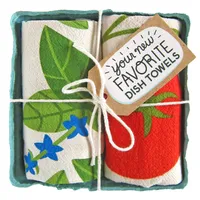 Tomato Basil Dish Towel Set