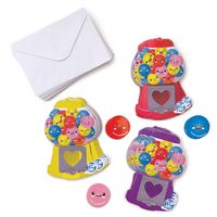 Scratch & Sniff Gumballs Valentine's Day Classroom Set