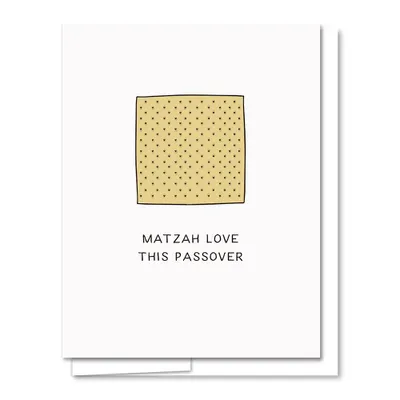 Matzah Love Passover Card