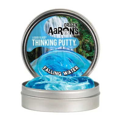 Liquid Glass Falling Water Thinking Putty Large Tin