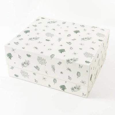 Delicate Greenery Robe Gift Box