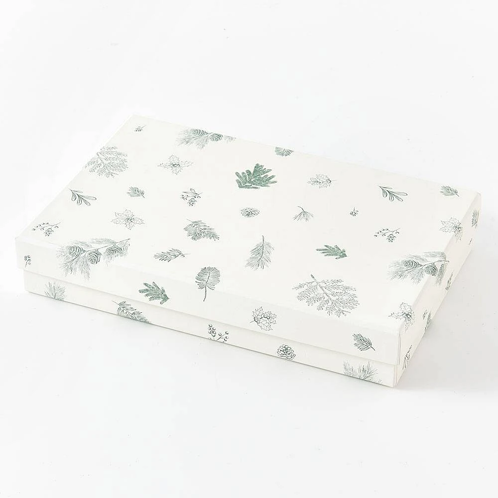 Delicate Greenery Small Shirt Gift Box