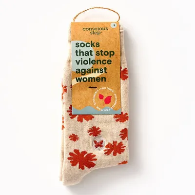 Socks That Prevent Violence Against Women