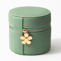 Sage Floral Jewelry Cube