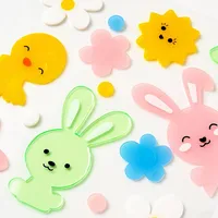 Bunny & Chick Easter Gel Clings