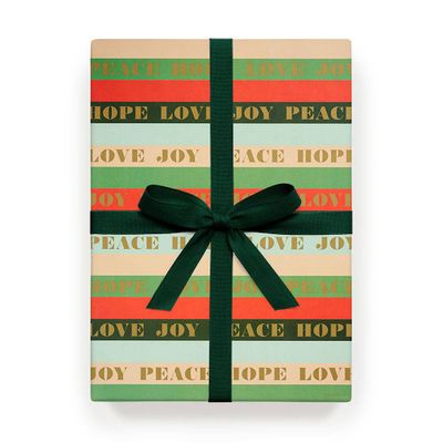 Peace & Joy Flat Wrap