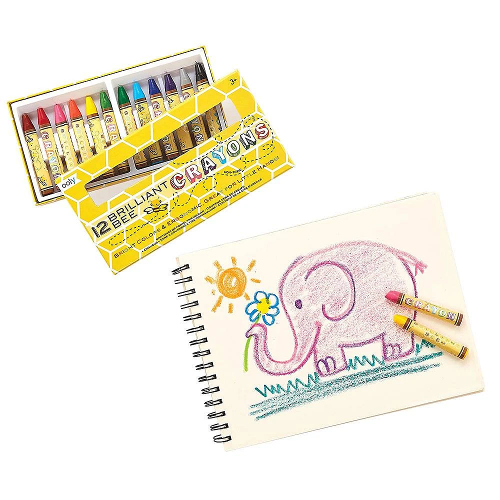 Brilliant Bee Crayons