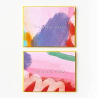 Abstract Assorted Thank You Card Set