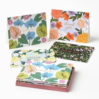 Floral Assorted Thank You Card Set