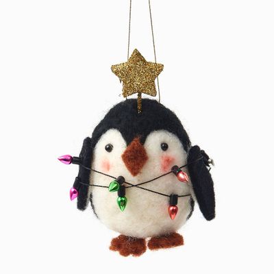 Felt Penguin Ornament