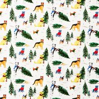 Dog Tree Farm Stone Wrapping Paper