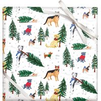 Dog Tree Farm Stone Wrapping Paper