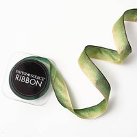 Green & Gold Ombre Ribbon