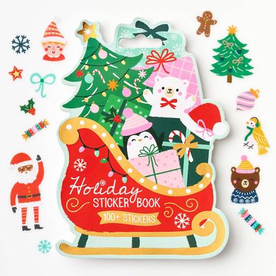 Santa's Sleigh Christmas Sticker Book