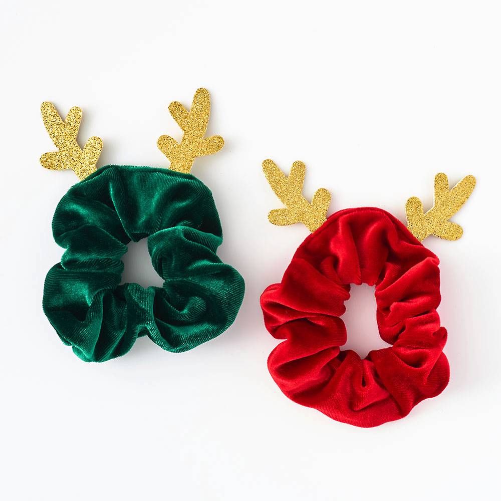 Reindeer Scrunchie S/2