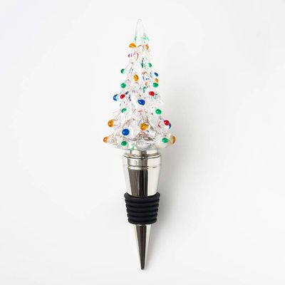 Light Up Tree Bottle Stopper