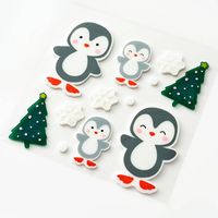 Penguin & Tree Window Gel Clings