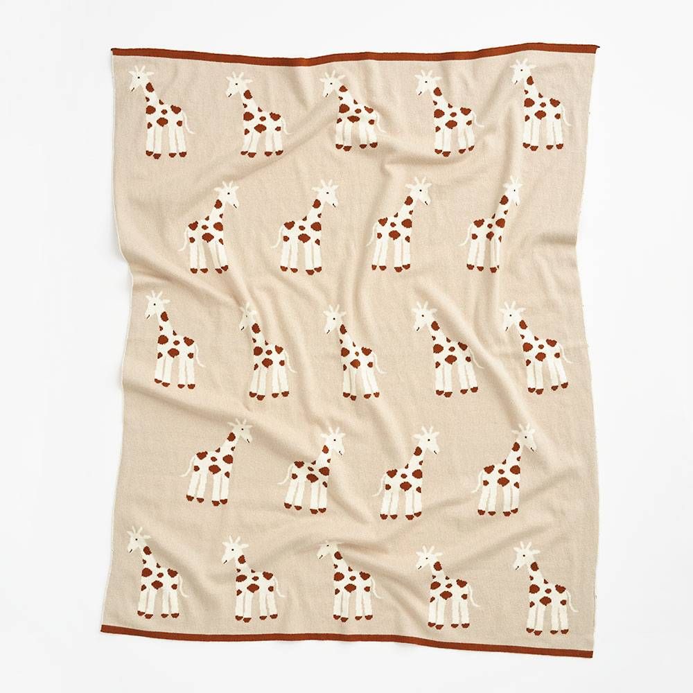 Giraffe Baby Blanket