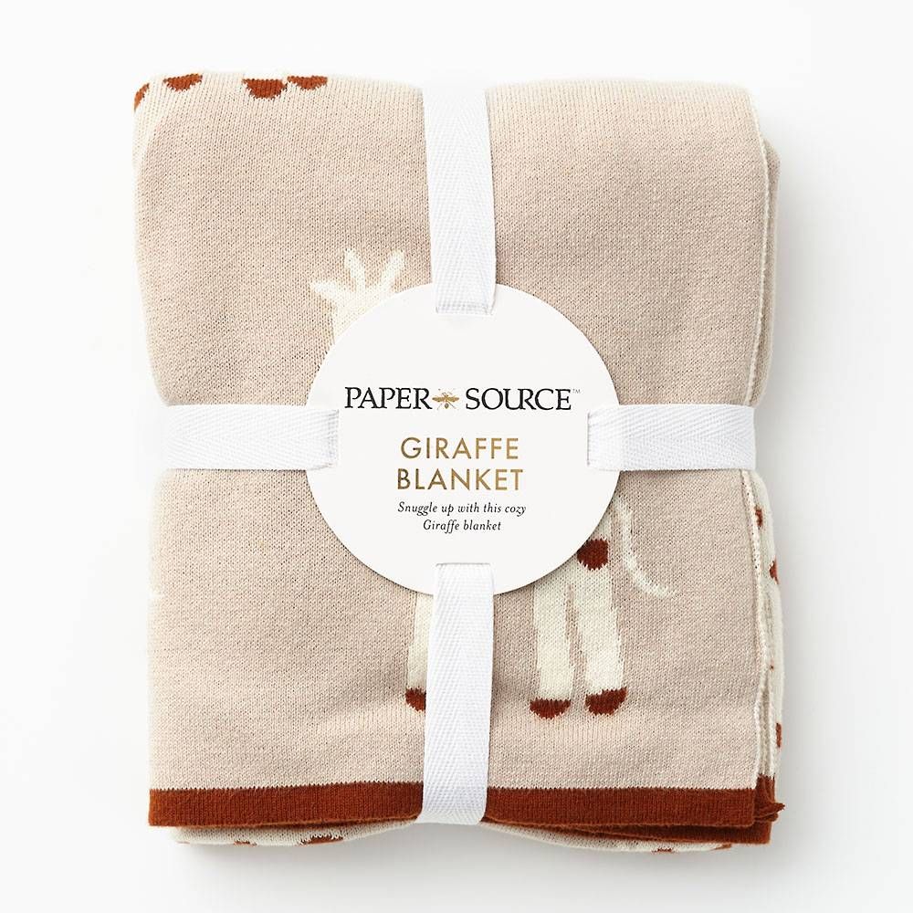 Giraffe Baby Blanket