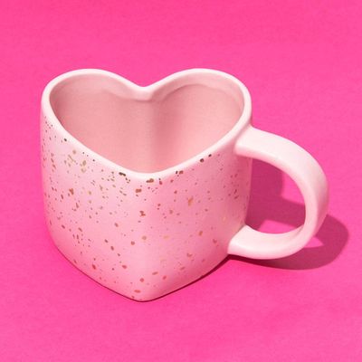 Heart Shaped Peek-A-Boo Mug