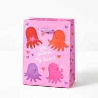 Octopi My Heart Valentine's Day Gift Bags