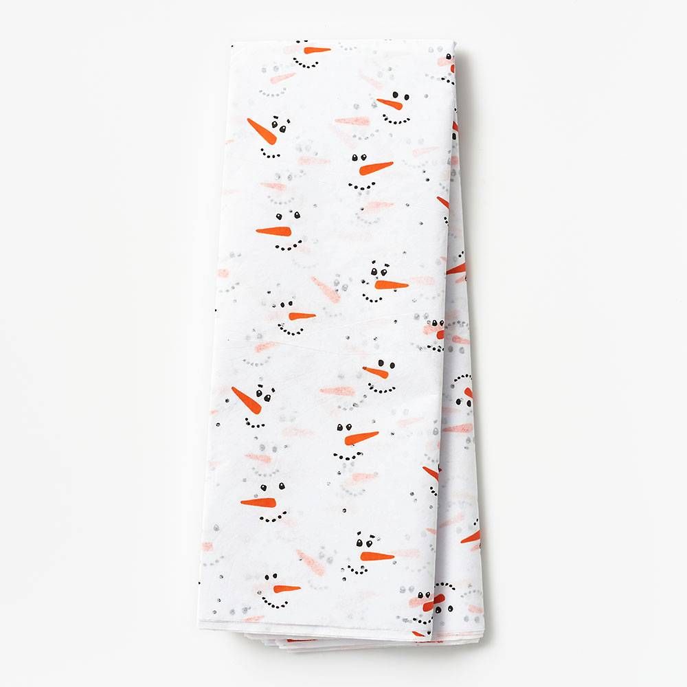 Snowman Tissue Paper