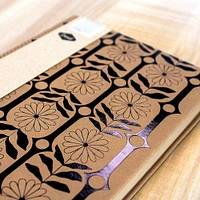 Growing Pattern Kraft Notebook